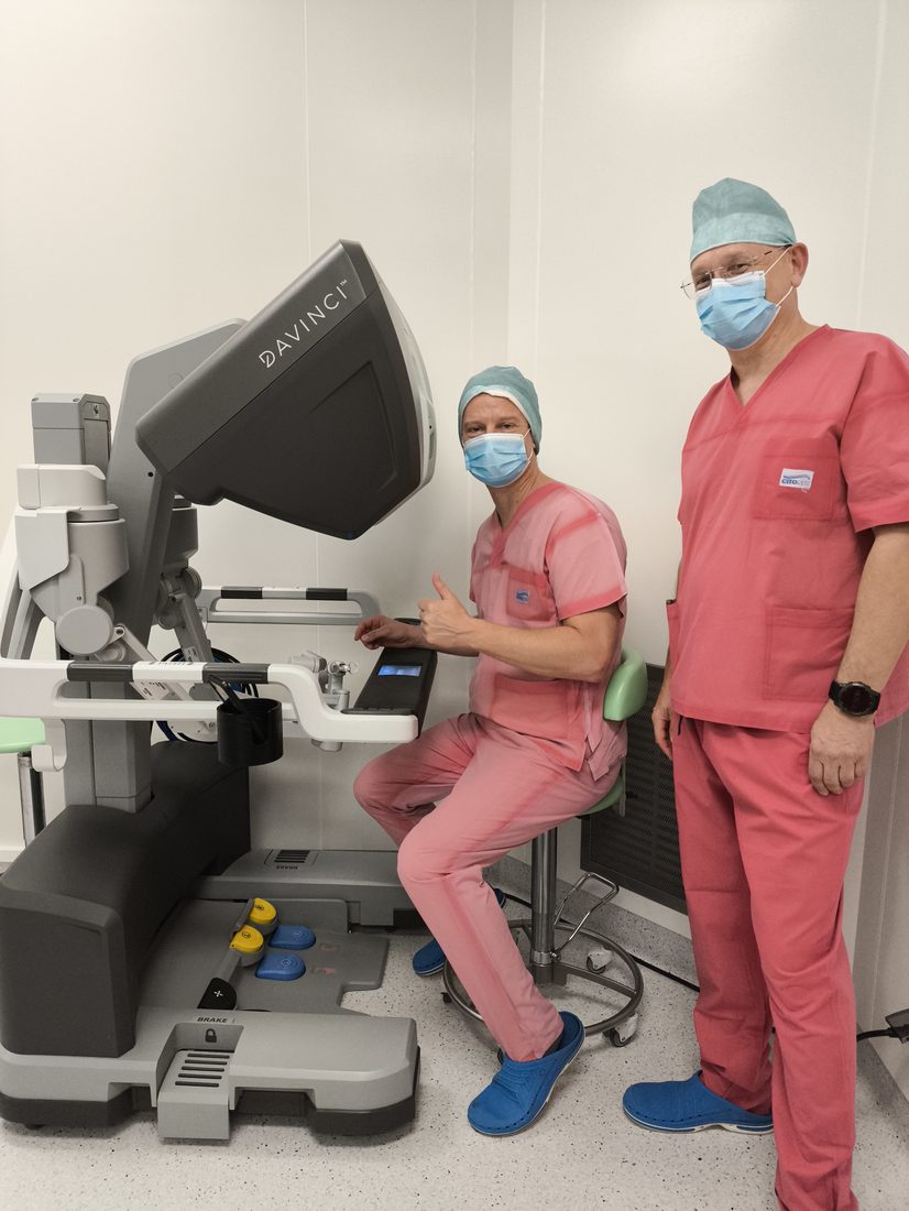 Robotic surgery in action with Dr. Skokowski in Gdansk
